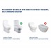 VICOODA Water Spray Bidet  Single Cold Fresh Water Spray Non-Electric Mechanical Bidet  Cold Water Bidet Toilet Seat Attachment  With Self Cleaning Nozzle - B07F8Q1K9N
